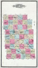 County Outline Map, McHenry County 1910
